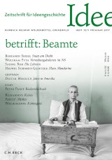 Zeitschrift für Ideengeschichte Heft XI/1 Frühjahr 2017