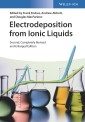 Electrodeposition from Ionic Liquids
