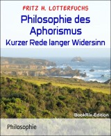 Philosophie des Aphorismus